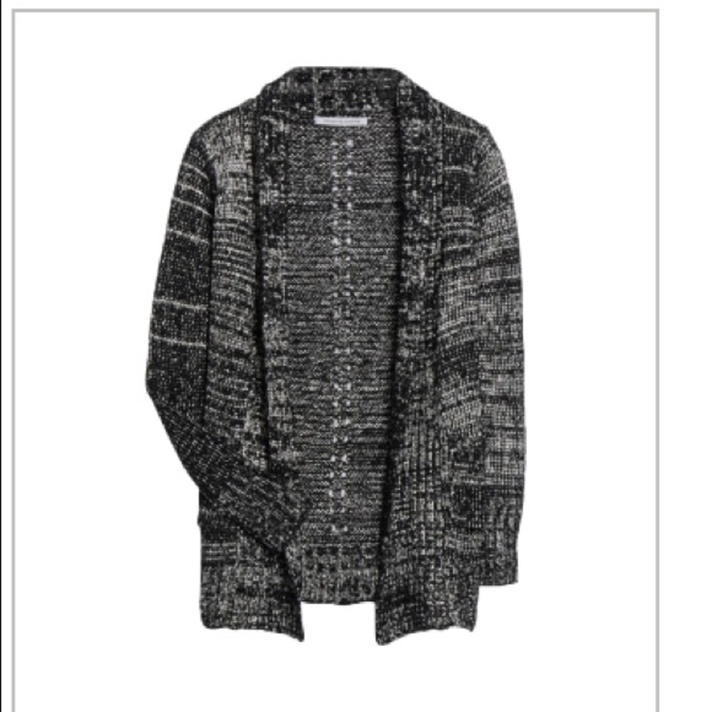 Black/White cardigan